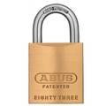 Abus Abus: 83/45 200 S2 Rekeyable 83 Series 1-3/4 Brass Body KWIKSET Keyway ABS-83628